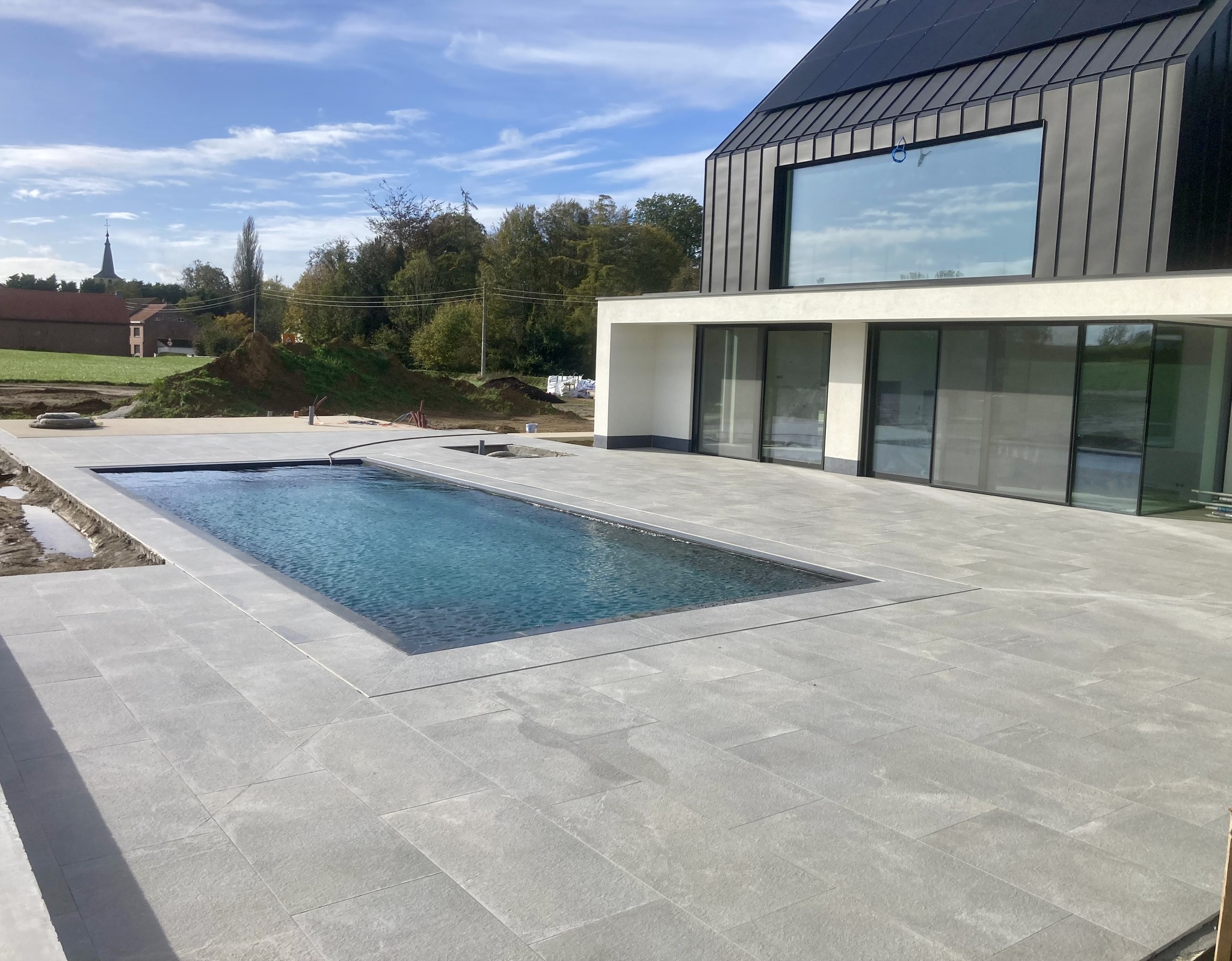 Moderne terrasconstructie